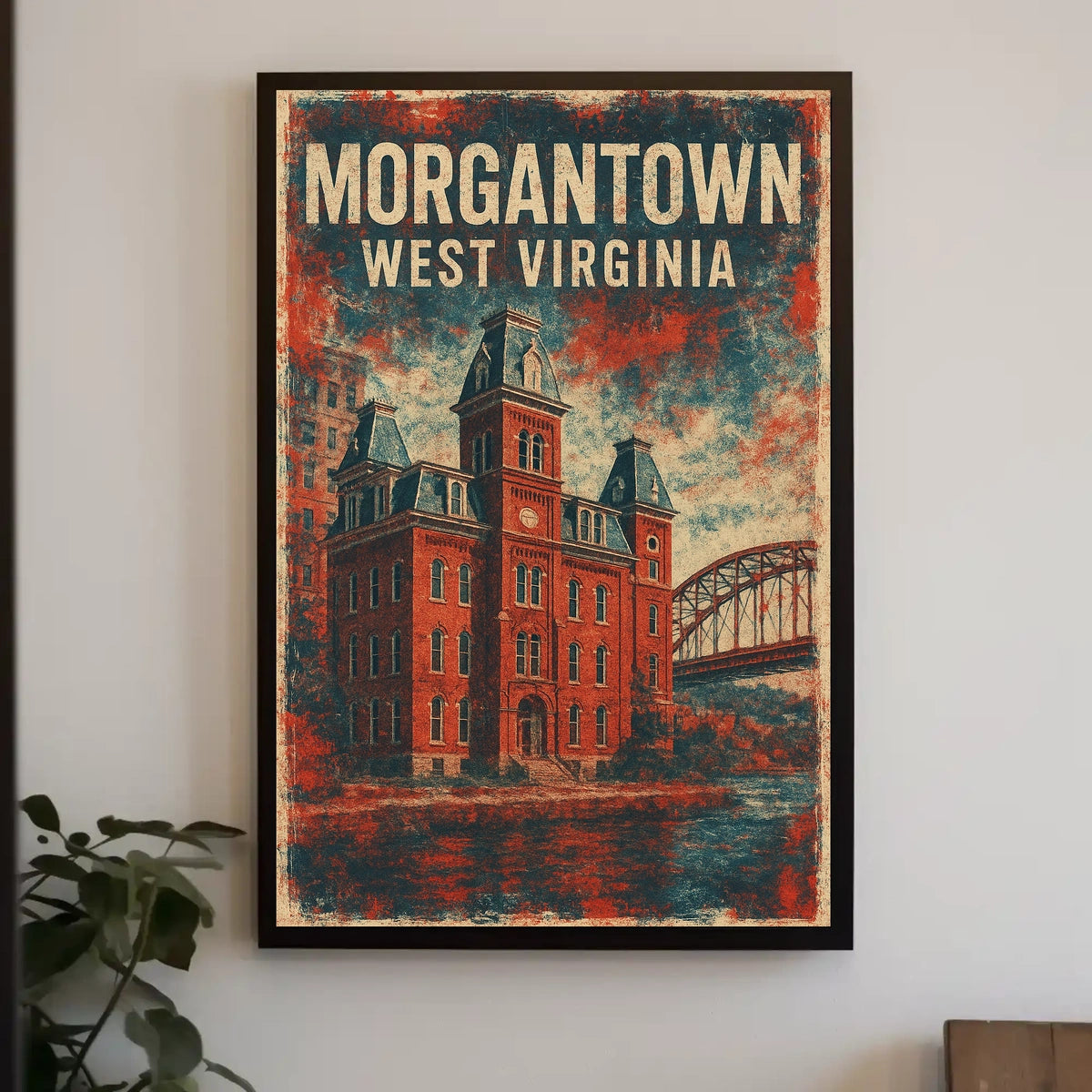 Morgantown, West Virginia Poster