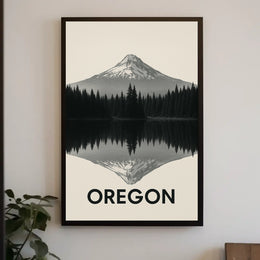 Oregons Natural Beauty Poster