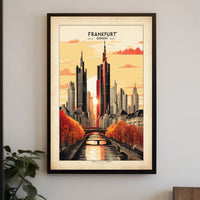 Frankfurt Skyline Poster