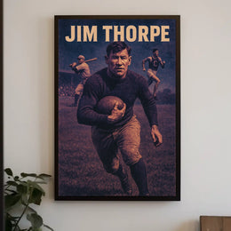 Jim Thorpe A Sports Legend Poster