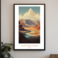 Canyonlands Landscape Poster PosterGoat