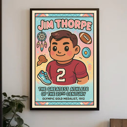 Celebrating Jim Thorpe Poster