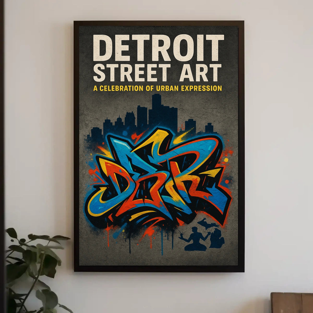 Detroit Street Art Celebration Poster