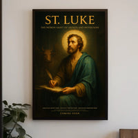 St. Luke Patron Saint Of Artists Poster PosterGoat