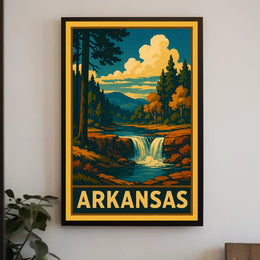 Arkansas Nature Poster