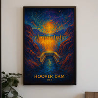 Hoover Dam USA Poster