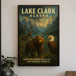 Lake Clark, Alaska Poster