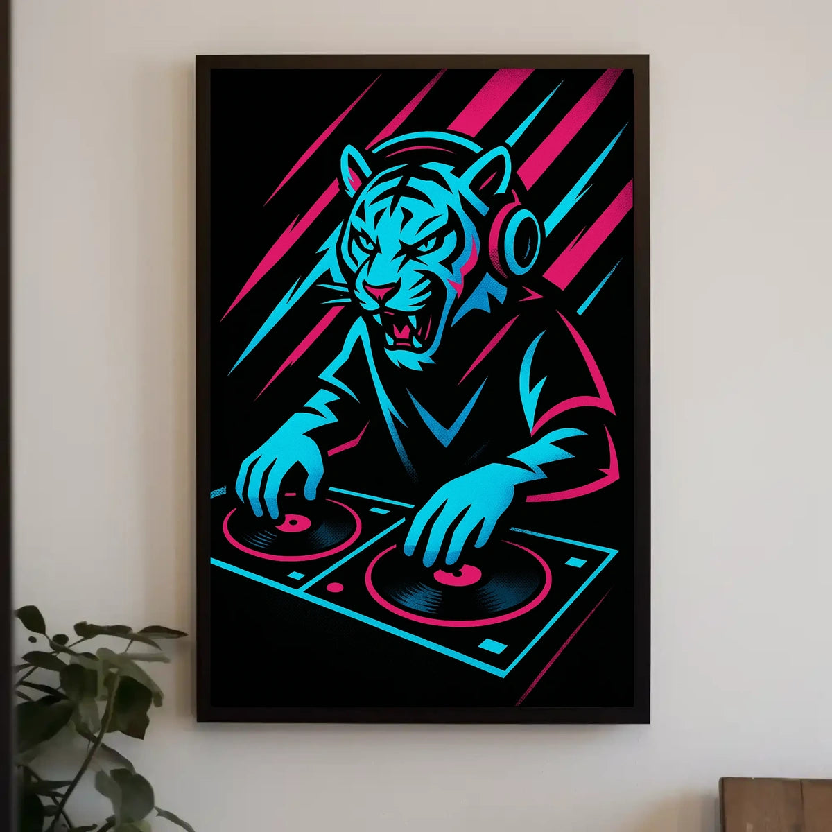Dj Tiger Vibes Poster