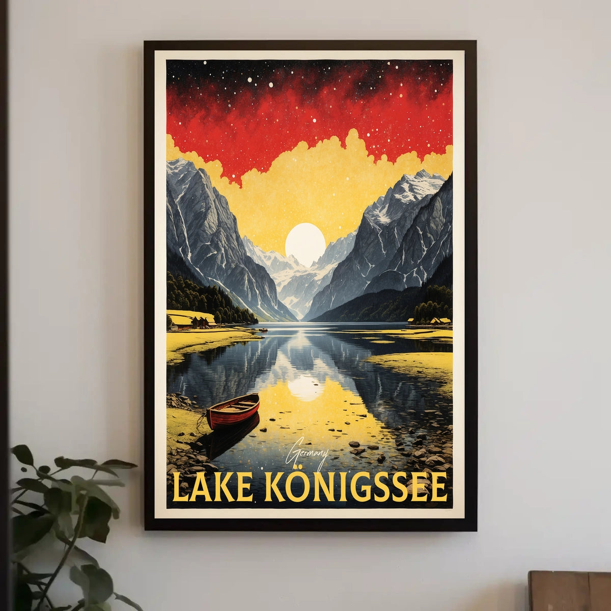 Lake Königssee Poster