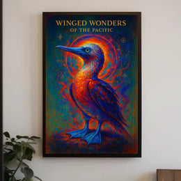 Winged Wonders of the Pacific Poster