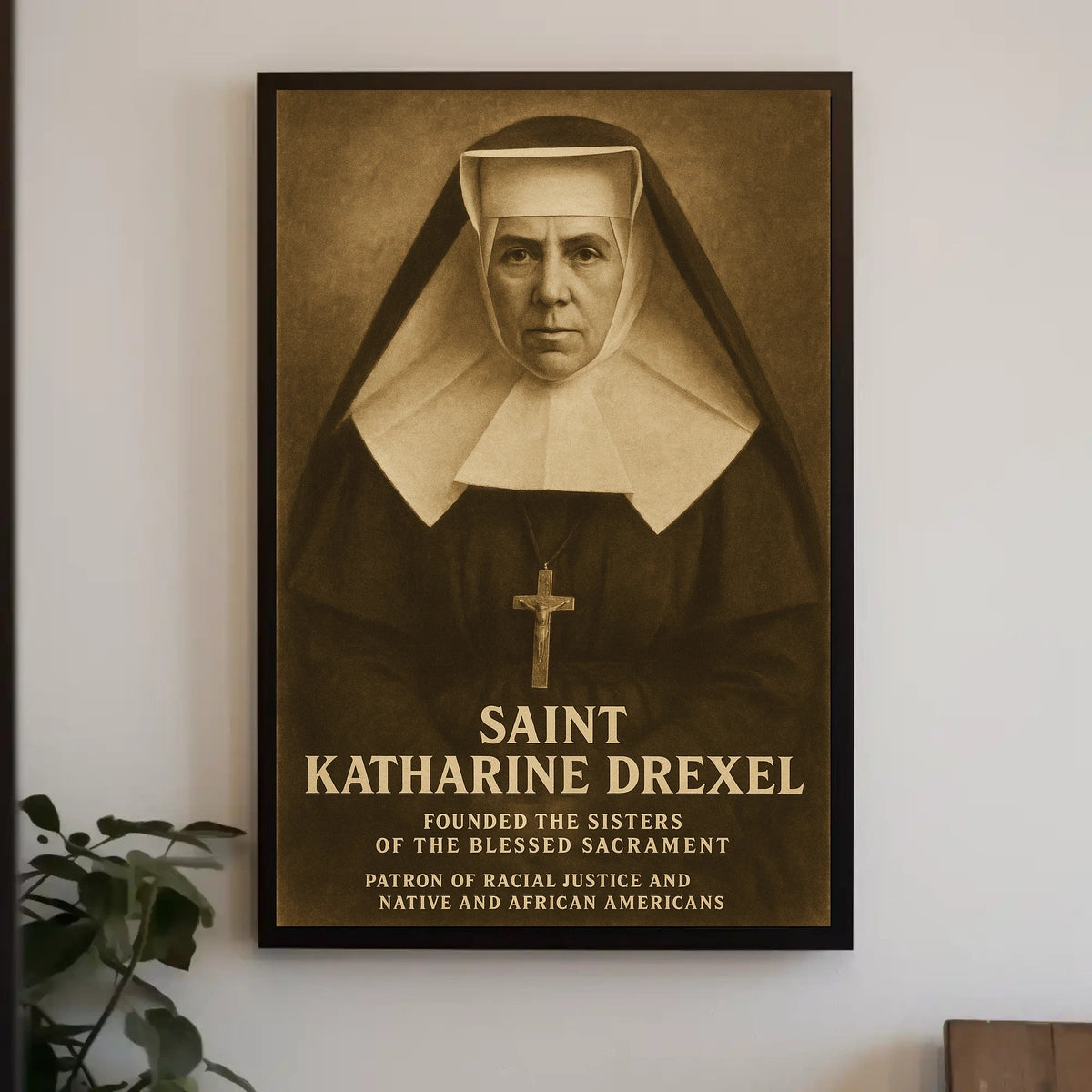 Saint Katharine Drexel Poster