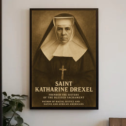 Saint Katharine Drexel Poster