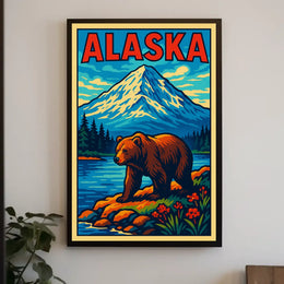 Majestic Alaska Poster