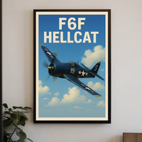 F6F Hellcat Poster PosterGoat