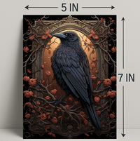 The Enigmatic Raven Poster
