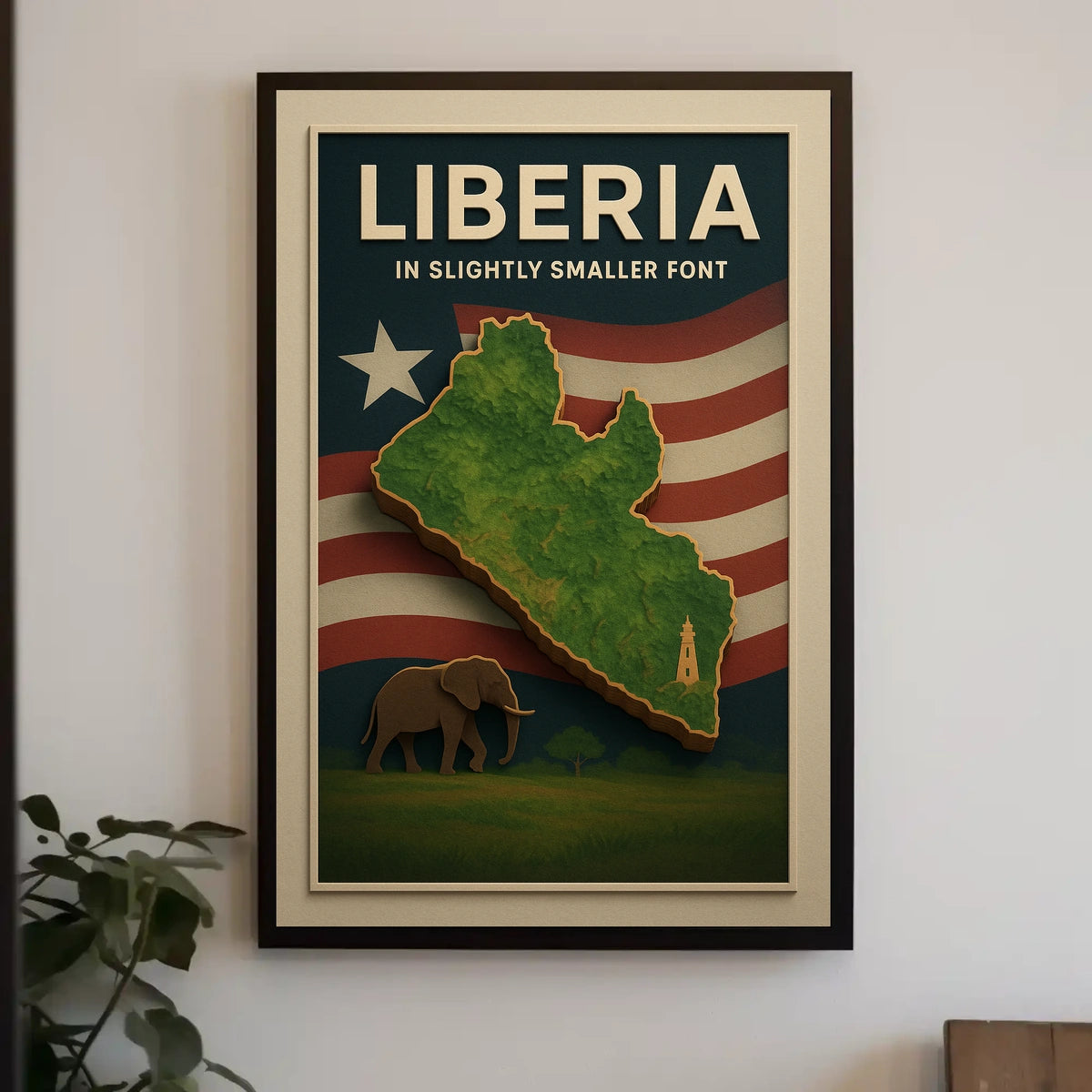 Liberia A Visual Tribute Poster