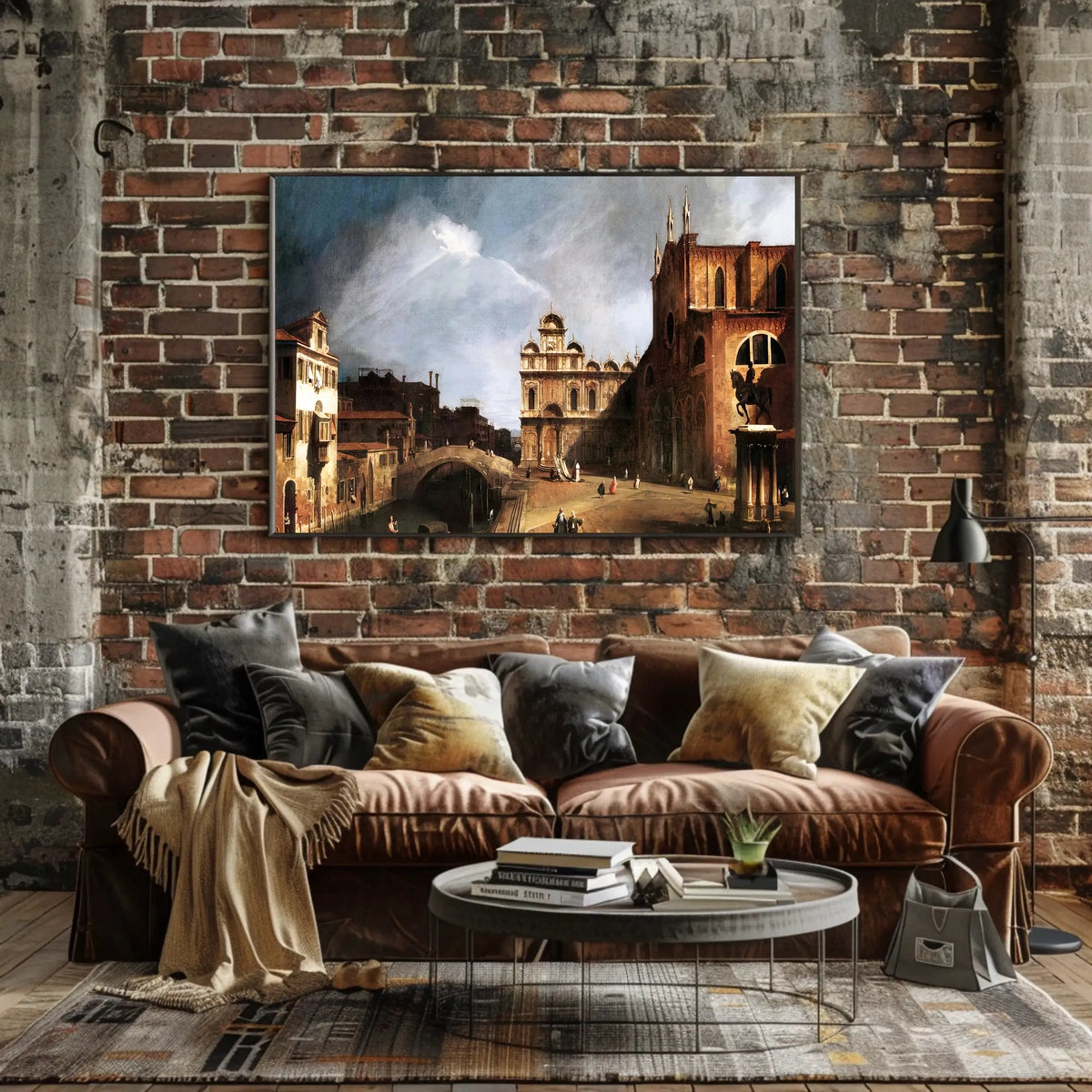 Venetian Cityscape with Historical Elegance Cultural or Heritage Poster