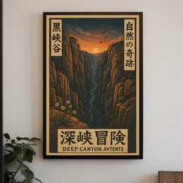 Deep Canyon Adventure Poster