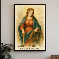 Saint Catherine of Alexandria Poster