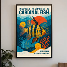 Discover The Charm Of The Cardinalfish Poster