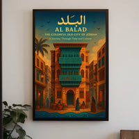 Al Balad The Colorful Old City Of Poster