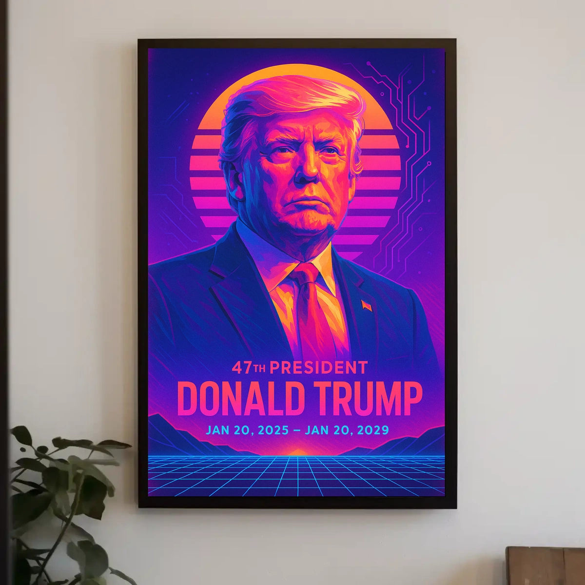 Donald Trump 47Th President Poster