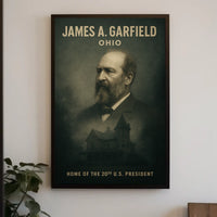 James A. Garfield 20Th President Poster