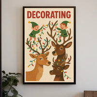 Holiday Decorating Fun Poster