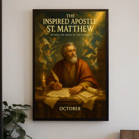 The Inspired Apostle St. Matthew Poster