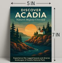 Discover Acadia Poster PosterGoat