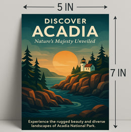 Discover Acadia Poster PosterGoat