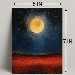 Celestial Nightscape Poster