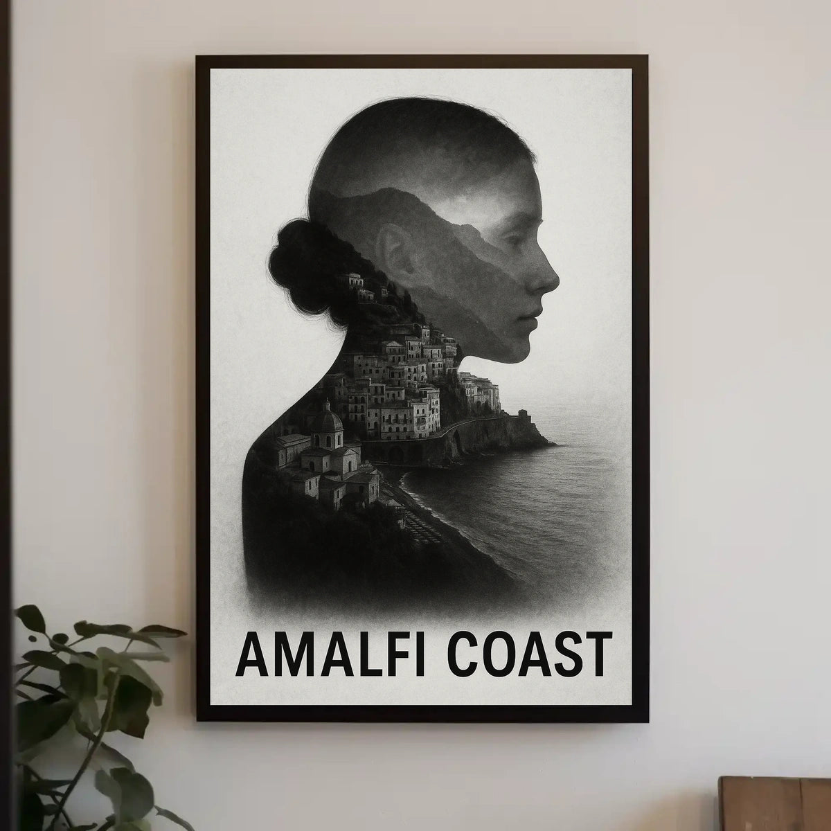 Amalfi Coast Visual Journey Poster Wall Art Print Edition