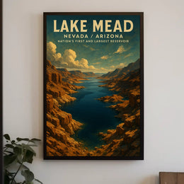 Lake Mead NationS First And Largest Poster