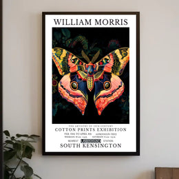 19th-Century William Morris Exhibition Arts and Crafts Poster