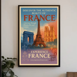 Discover The Beauty Of France Poster
