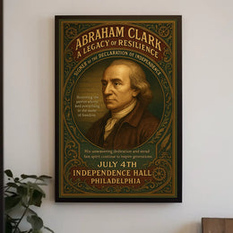 Abraham Clark A Legacy of Resilience Poster