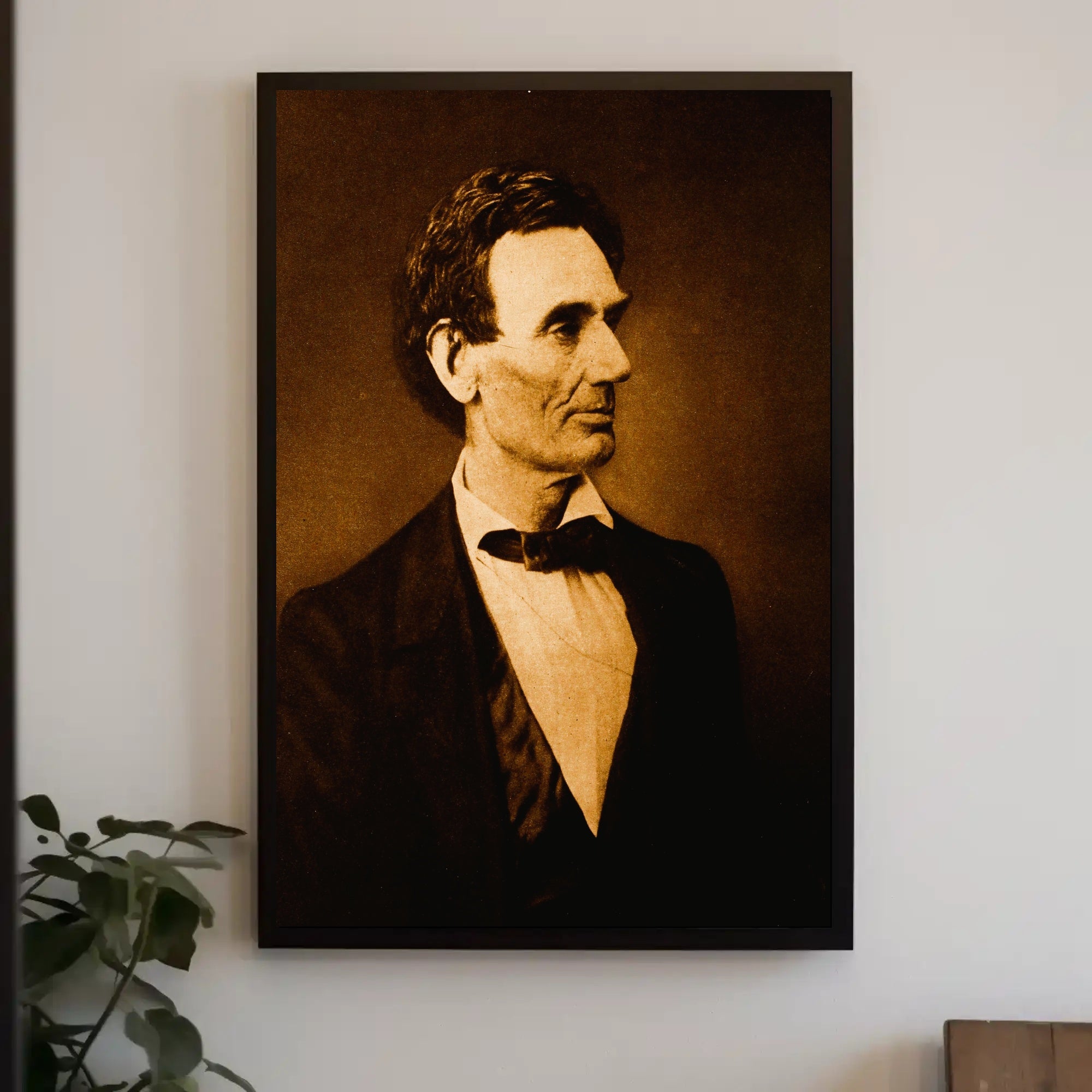 Abraham Lincoln Civil War Military Camp Visit Poster PosterGoat