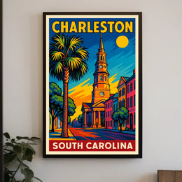 Charleston, South Carolina Poster