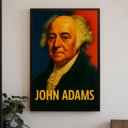 John Adams Scenic Art Wanderlust Decor Poster