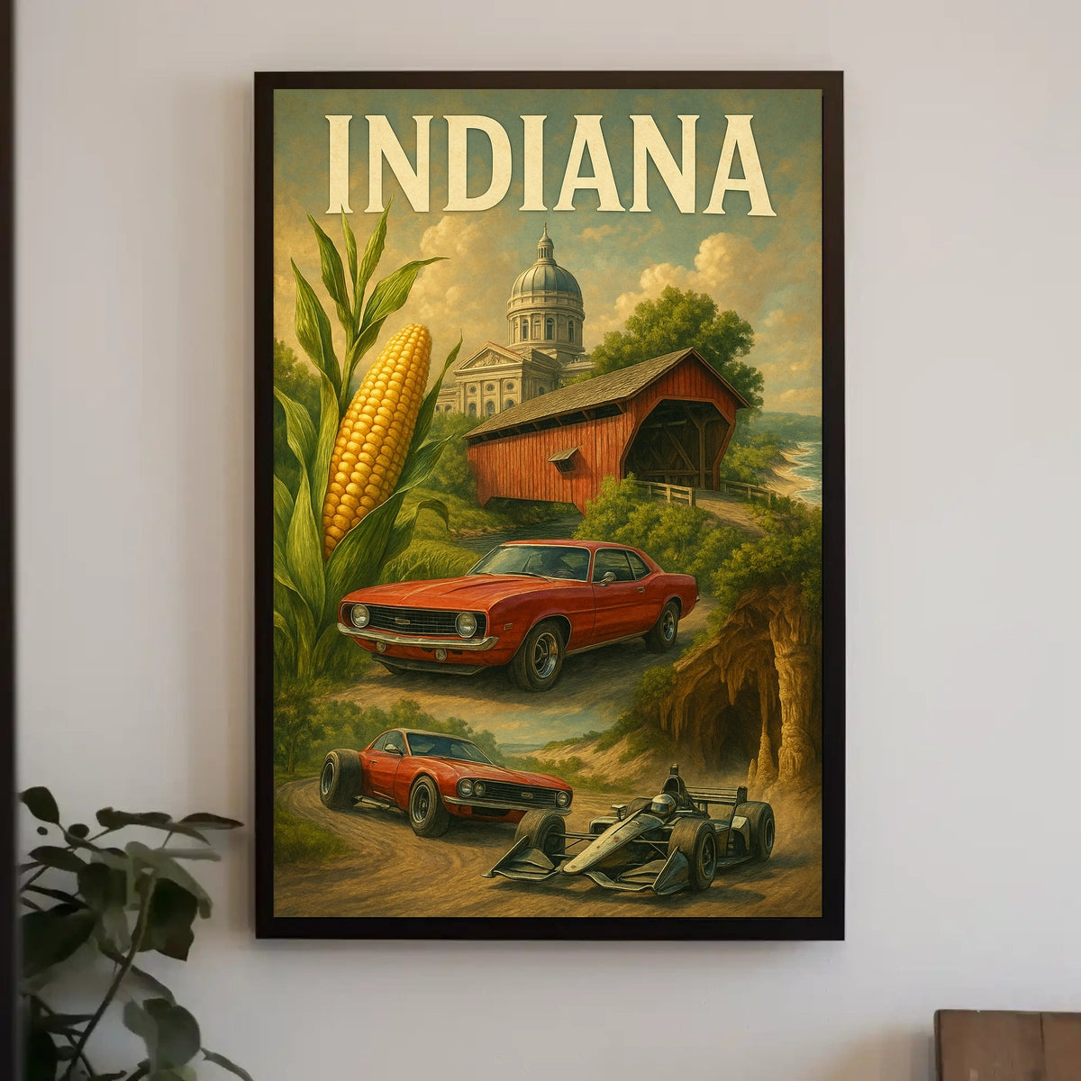 Indiana Heritage Poster