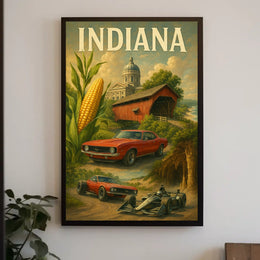 Indiana Heritage Poster
