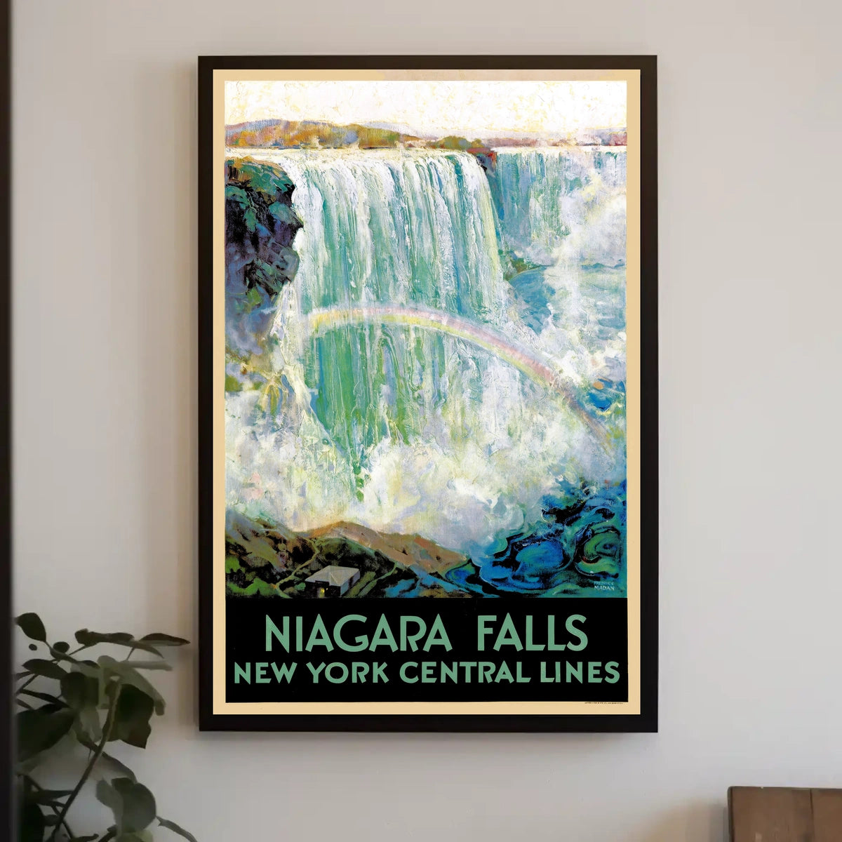 Niagara Falls Vintage Travel Poster
