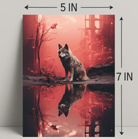 Reflections Of The Wild Poster PosterGoat