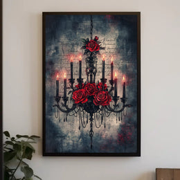 Gothic Elegance Poster