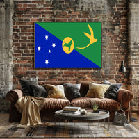 Christmas Island Flag Poster