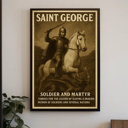 Saint George Soldier And Martyr Poster