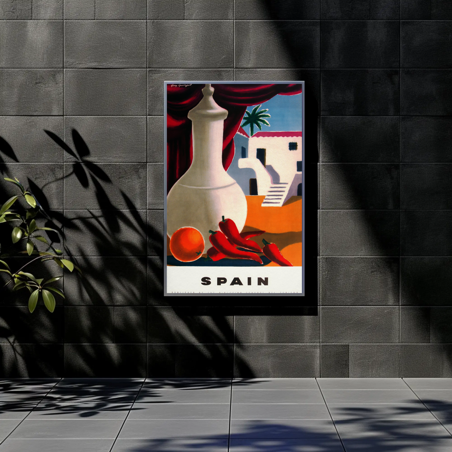 Spain Tourism Poster