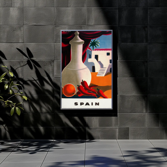 Spain Tourism Poster