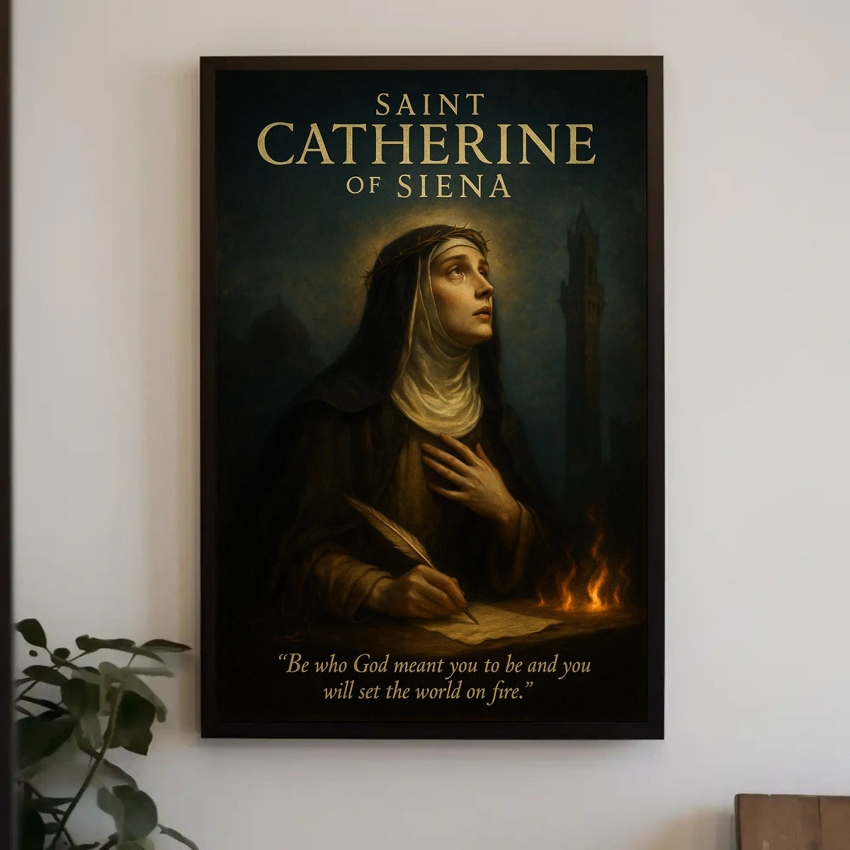 Saint Catherine of Siena Poster